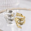 Inel ajustabil din otel inoxidabil "Angel Wings"