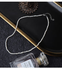 Colier cu perle de apa dulce din argint S925 si pandantiv inima