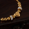 Brățară "Golden Love" din otel inoxidabil cu zirconii